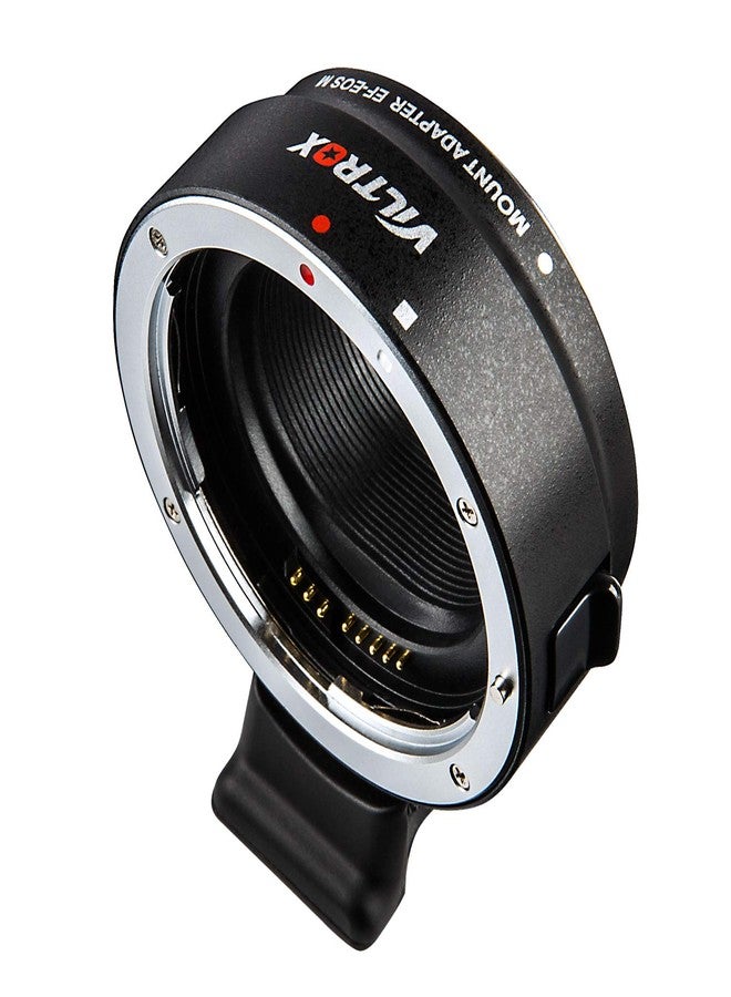 فيلتروكس محول عدسة التركيز التلقائي الإلكتروني Viltrox EF-EOS M لعدسات Canon EF/EF-S لكاميرات Canon EOS-M (حامل EF-M) بدون مرآة M1 M2 M3 M5 M6 M10 M50 M100 - Image 4