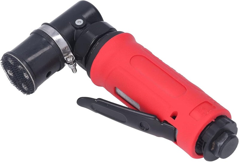 Air Die Grinder Red Sheath Industrial Pneumatic Spot Mill, 1/4in Air Inlet 15000RPM High - Speed Grinder with Ergonomic Grip for Metal Wood Polishing and Deburring - Image 4