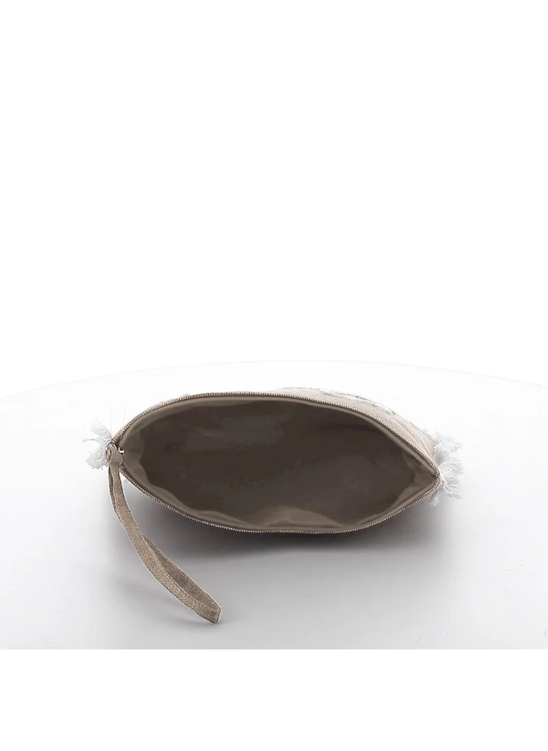 مارينا جالانتي Marina Galanti Martis Fabric Beauty Case - Sand