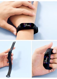 Generic Kids Water Resistant Silicone Digital Watch 6PCS  - Image 3