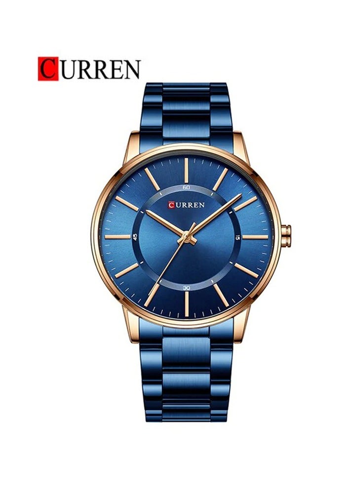 CURREN CURREN 8385 Original Brand Stainless Steel Band Wrist Watch For Men  - Image 1