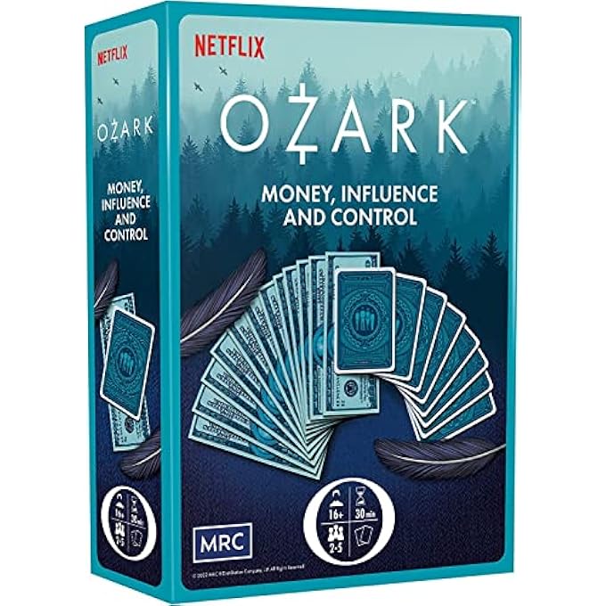 Mixlore Ozark The Board Game  Territory Control Strategy Game  Based on The Hit Netflix TV Series  Ages 16  25 Players  Average Playtime 30 Minutes  Made - Image 1