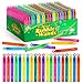 spring flower 300 Pieces Mini Bubble WandsBubble Party Favors Assortment Toys for KidsThemed Birthday Halloween Goodie Bags Carnival Prizes Wedding Bubble Maker Toys for KidsOutdoor Gifts for Girls  Boys - Image 4