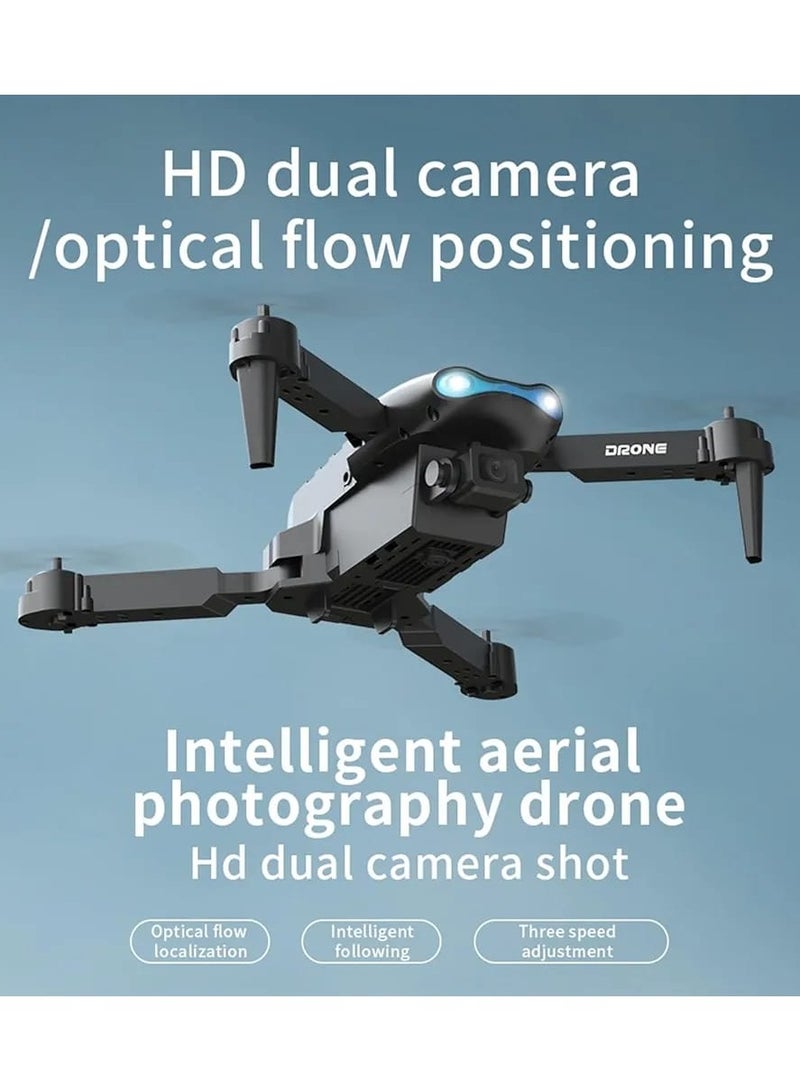 Generic E99 Pro RC Drone with Dual 4K HD Cameras – Foldable Quadcopter with FPV Live Video, 2 Batteries, Headless Mode, One-Key Start – Ideal for Adults & Kids  - Image 4