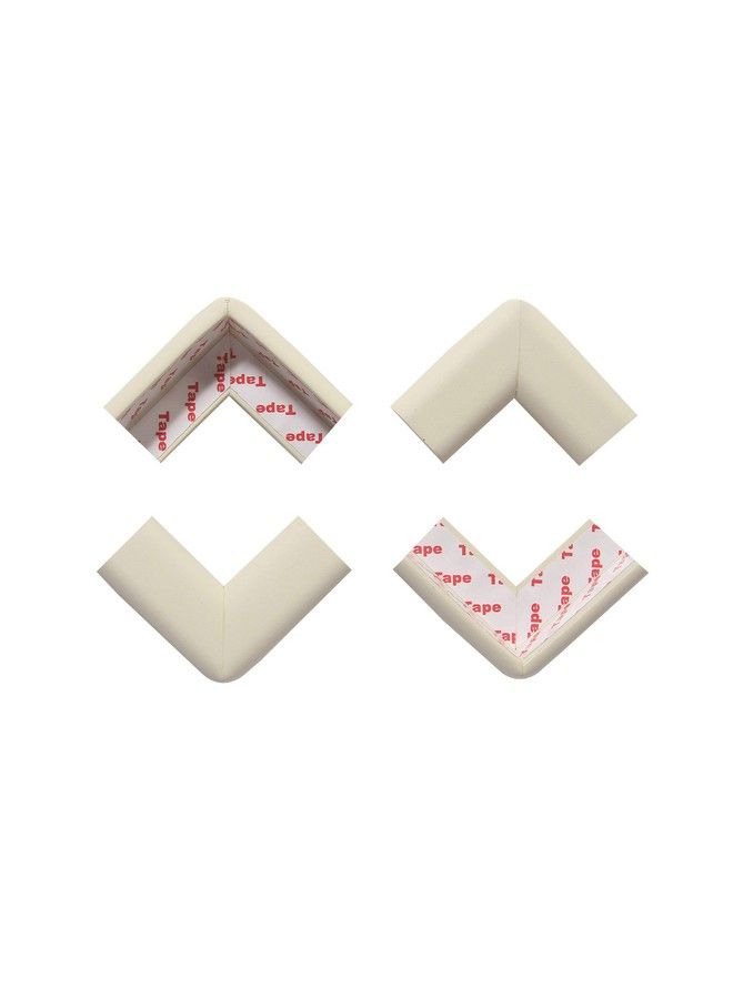 BABYSAFEHOUSE 4 Piece Furniture And Table Corner Edge Guards (White) - Image 1