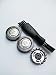 Ronsit 3 x Replacement Shaver Heads for Norelco HQ3 HQ4+ HQ55 HQ46 HQ912 HQ851 HS190 HS777 HS885 HS915 - Image 2