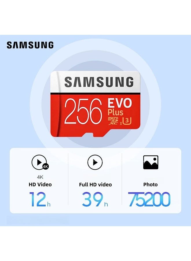 Samsung Evo Plus 256G High-Speed Memory Card U3 TF Mobile Phone Dashcam Surveillance Camera Universal - Image 2