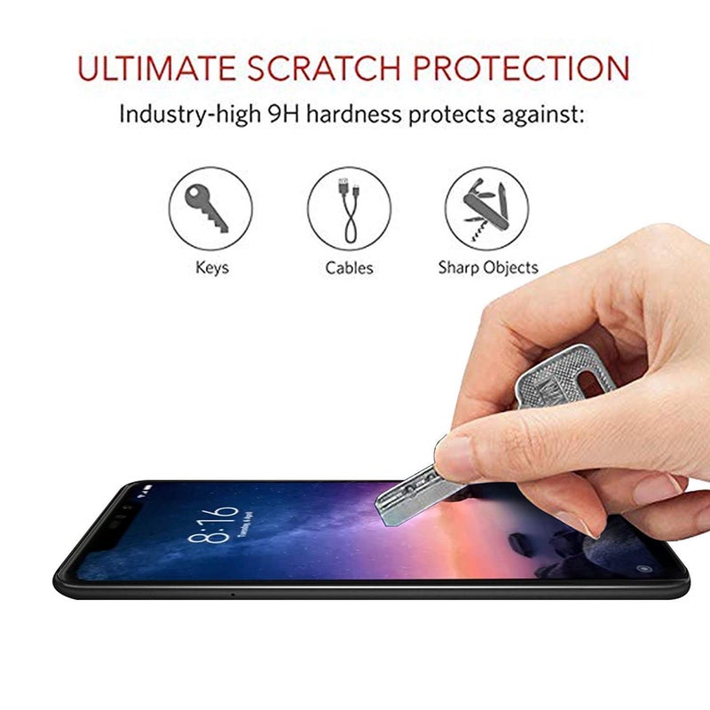 Mobilebies Premium Tempered Glass Screen Protector Guard For 14 Pro Max/15 Plus/15 Pro Max (6.7 Inch, Pack of 1) | Edge to Edge Coverage With Easy to installation kit - Image 2