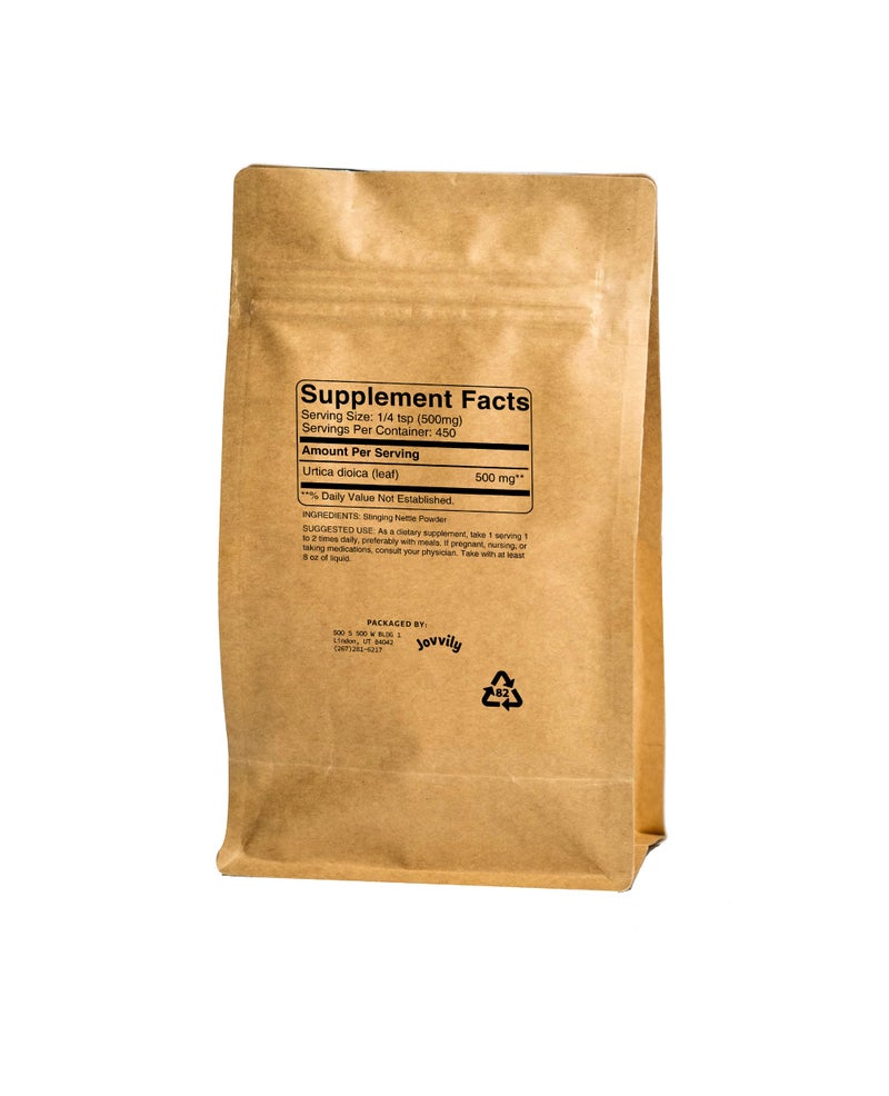 Jovvily Nettle Leaf Powder - 8 oz - Herbal Supplement - Image 2