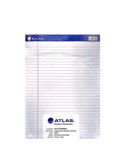 ATLAS 10-Piece A4 Size White Legal Pad 40 Sheets (210x297mm)  - Image 2
