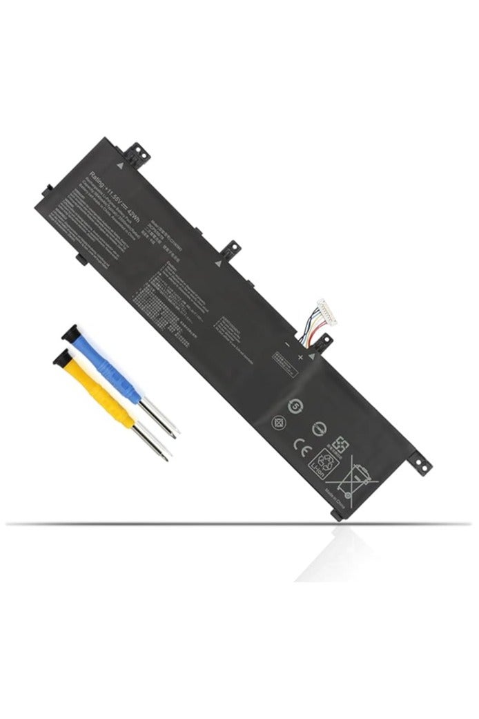 Terabyte Replacement C31N1843 Laptop Battery for ASUS VivoBook S14 S432FA S432FL S15 S532FA S532FL X432FA X432FL X432FLC X532FL X532FLC X532FA S432FA-EB008T S433 2FA-EB00203T 3ICP5/58/78 11.55V 42Wh - Image 1