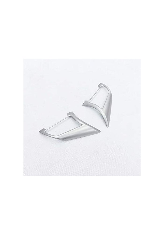 Wivplex ABS Matte Steering Wheel Button Cover Trim for Nissan Leaf 2018-2019 - Image 2