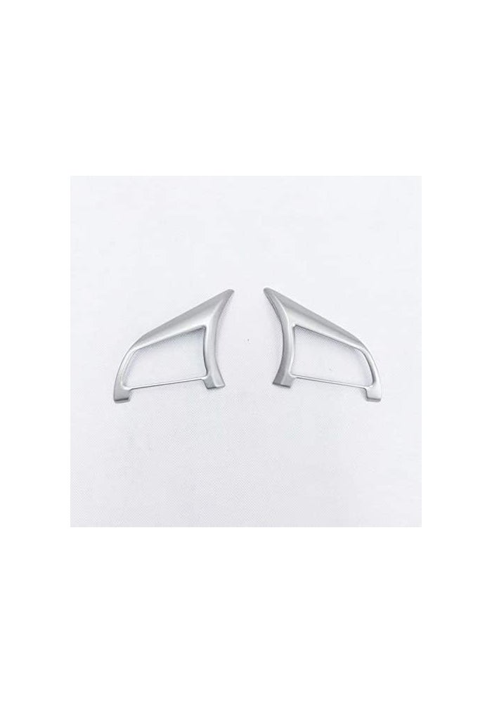 Wivplex ABS Matte Steering Wheel Button Cover Trim for Nissan Leaf 2018-2019 - Image 3