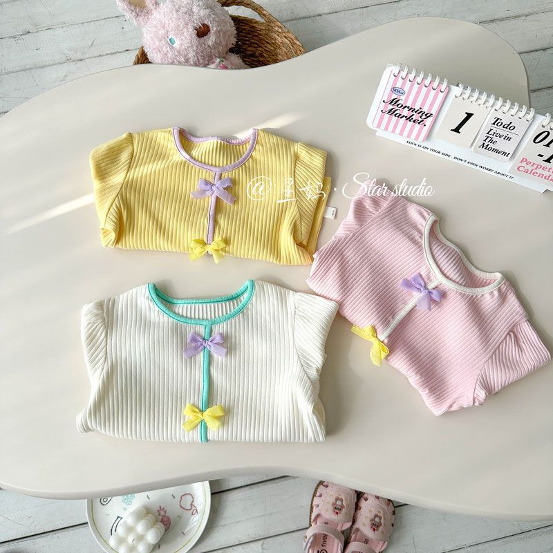 2025 Girls Short-Sleeved T-Shirt Arrival Western Style Baby Girl Sweet Cute Cartoon Princess Top - Image 3