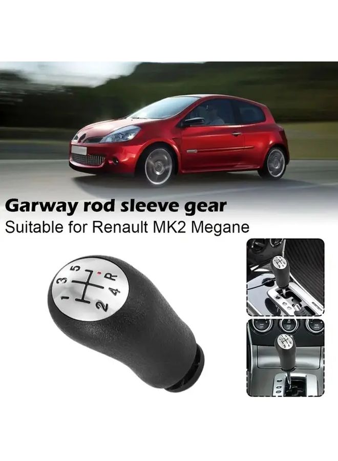 Matte Black 5 Speed Manual Gear Shift Knob For Renault MK3 MK2 Megane Clio Scenic - Image 2