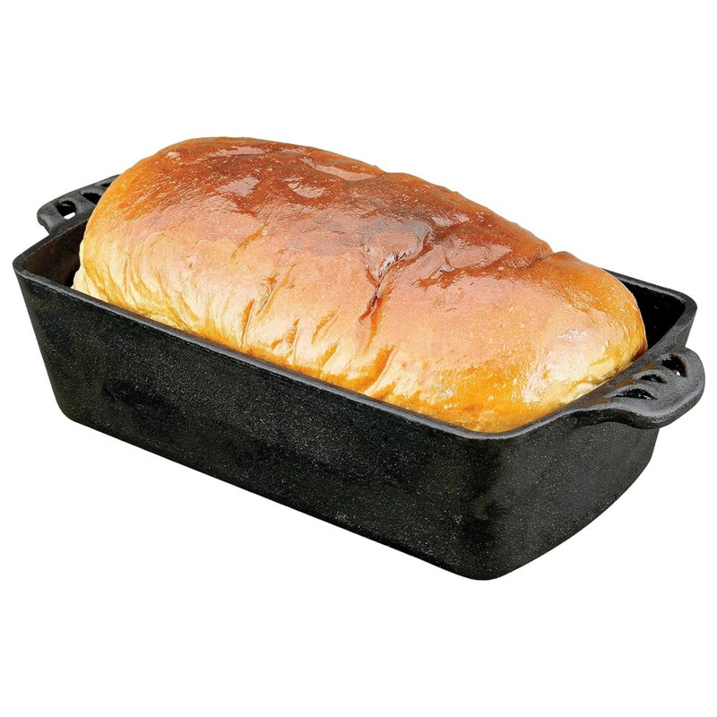 Camp Chef Home Seasoned Cast Iron Bread Pan - Image 1