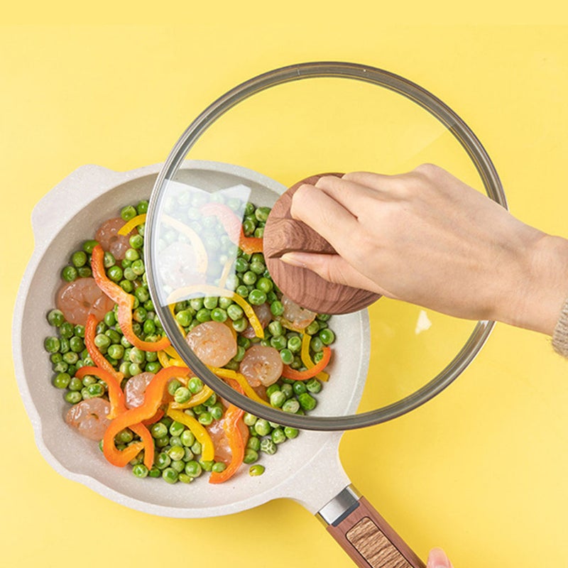 🍳 غطاء وعاء بفتحة تهوية مقاوم للحرارة للاستخدام المنزلي والمطبخي - Image 1