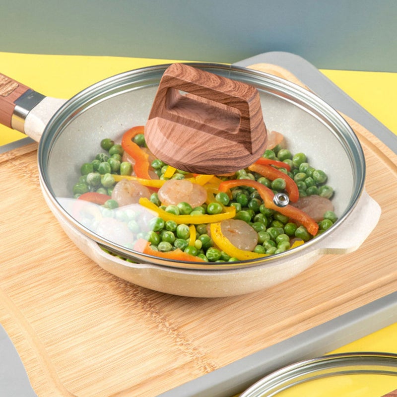 🍳 غطاء وعاء بفتحة تهوية مقاوم للحرارة للاستخدام المنزلي والمطبخي - Image 2