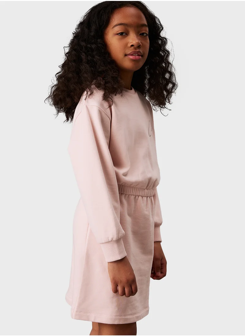 Calvin Klein Jeans Long Sleeve Dress