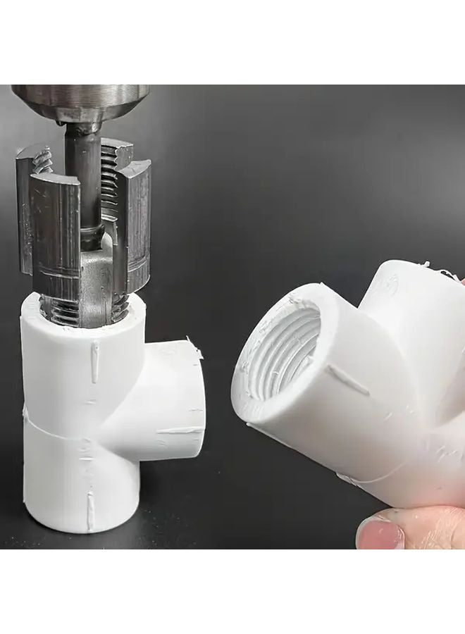 4pcs Set PPR Pipe Threader Tool With Sealant Tape DN15 DN20 Electric Drill Type - Image 5