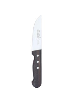Steel Knife 5 Inches Wooden Handle Japanese Dark Brown