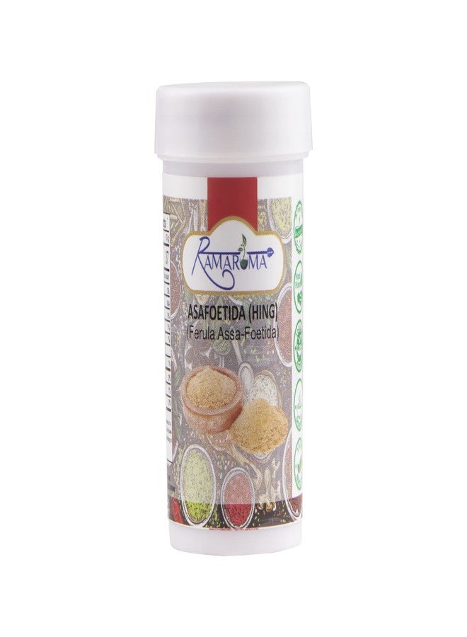 Ramaroma Asafetida (Hing) Ground 0.35oz (10g) ~ All Natural | Salt Free | Vegan | Non-GMO | Asafoetida Indian Spice | Best for Onion Garlic Substitute - Image 1