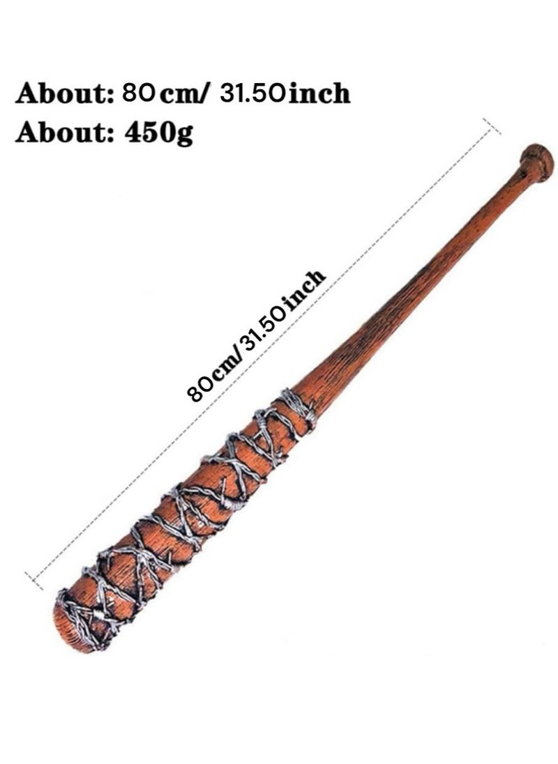Generic - Negan's Lucille Baseball Bat from The Walking Dead – 80 cm, Made from Durable Polyurethane Material for Fans of the Show and Collectibles. - Image 1