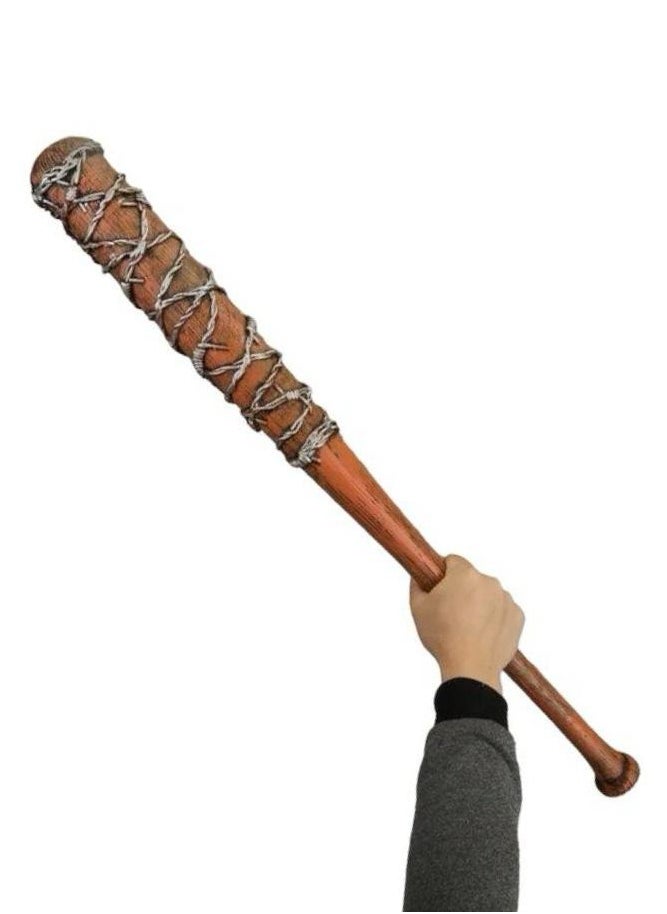 Generic - Negan's Lucille Baseball Bat from The Walking Dead – 80 cm, Made from Durable Polyurethane Material for Fans of the Show and Collectibles. - Image 1