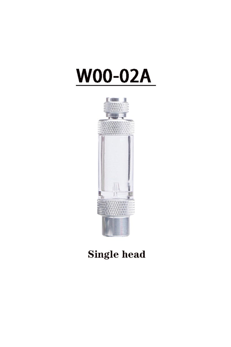 erorex W00-02A ZRDR fish tank CO2 bubble counter Aquarium CO2 generator regulator equipment Metal single he