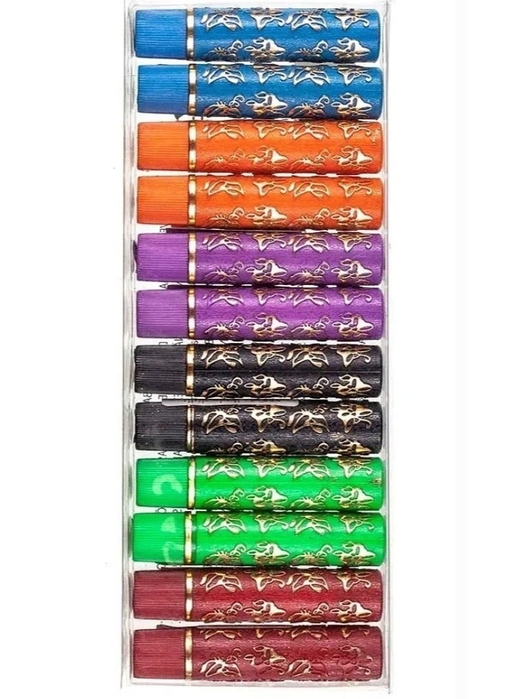 12 Piece magic Lipstick Set Multicolour - Image 2
