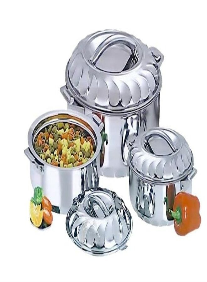 Maximum Stainless Steel Insulated Hot Pot | 3 Pcs Set 3500ML 5000ML 7500ML