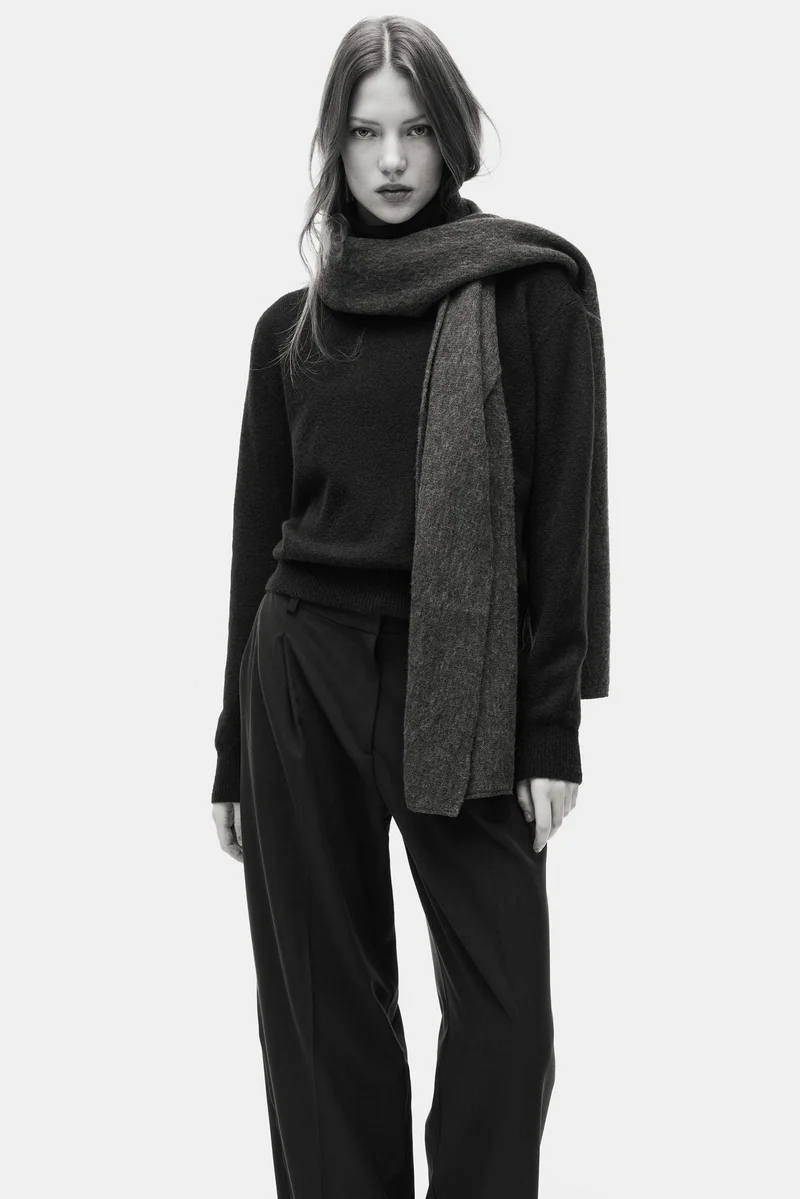 H&M Wide tailored trousers