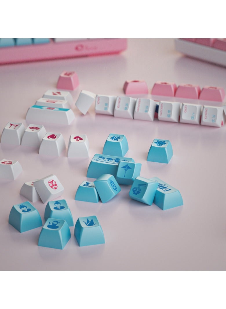 AKKO World Tour Tokyo R2 OSA Keycap Set (162 pcs) - Image 3