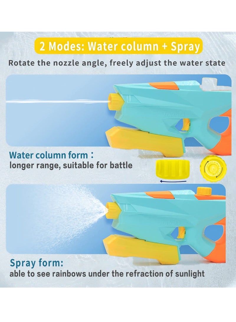 SYOSI Water Pistols for Kids Water Toy, 2 Pack Water Pistol Long Range with Spray Modes, Water Toys for Adults Water Toys - Image 4