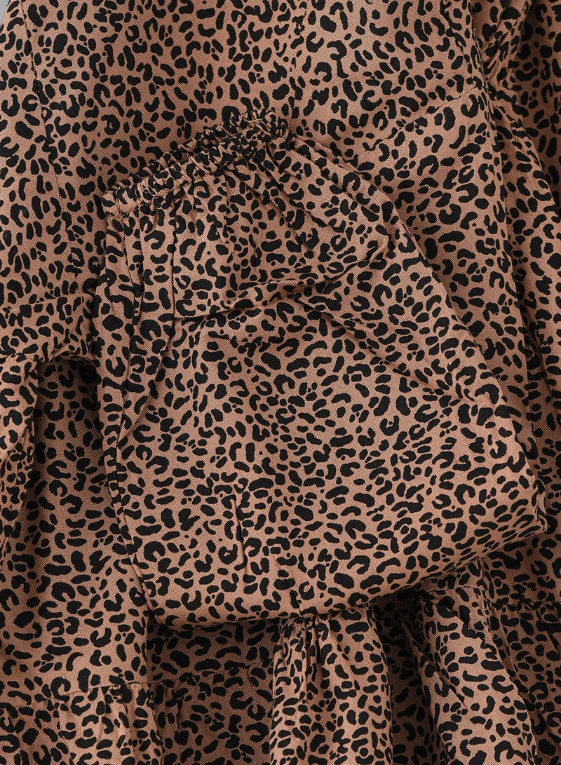 Jelliene Aop woven dress