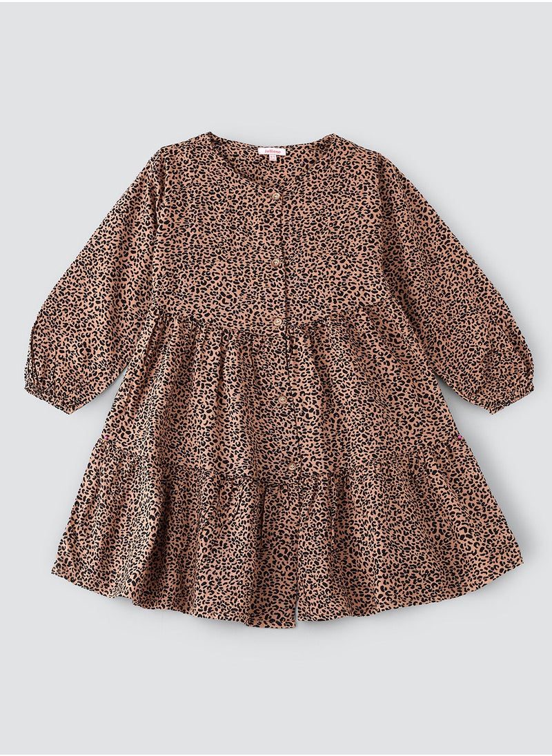Jelliene Aop woven dress  - Image 1