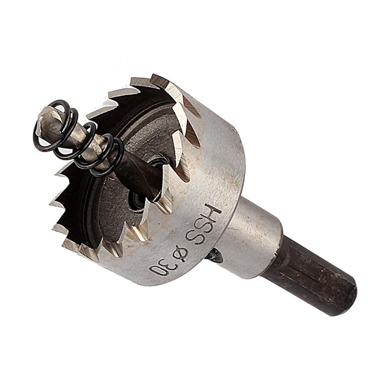 30mm Stainless Steel Hole Saw Drill Bit Heavy Duty Fast Cutting for Metal Iron Copper Brass - Image 2
