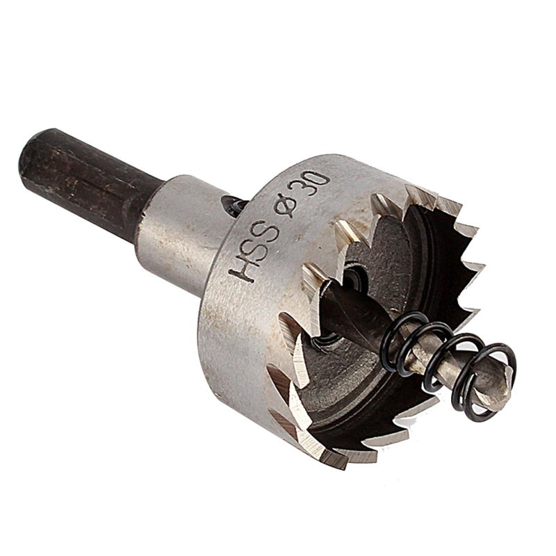 30mm Stainless Steel Hole Saw Drill Bit Heavy Duty Fast Cutting for Metal Iron Copper Brass - Image 3
