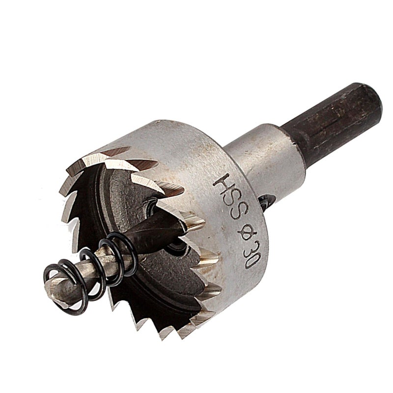 30mm Stainless Steel Hole Saw Drill Bit Heavy Duty Fast Cutting for Metal Iron Copper Brass - Image 4
