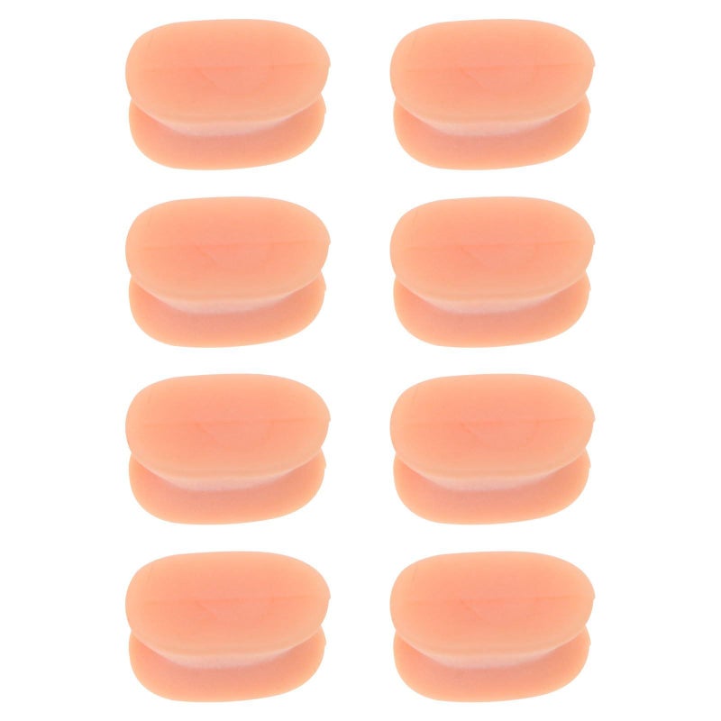 8pcs Foot Thumb Valgus Corrector Big Toe Straightener Toe Adjuster Light Brown For Bunion Relief Alignment Support - Image 2