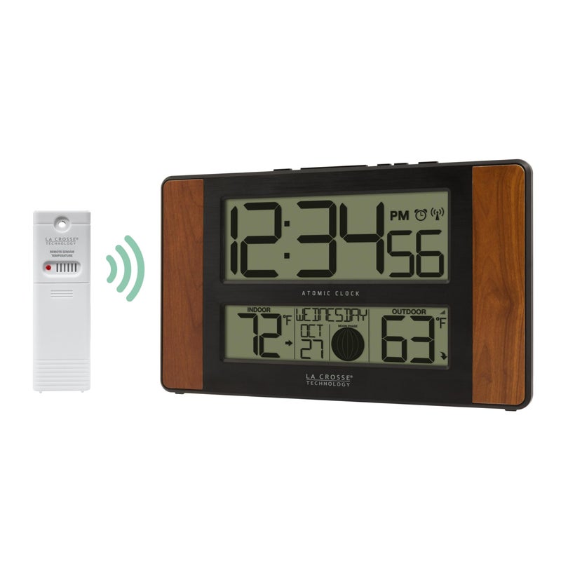 La Crosse Technology Wall/Table Clock, 6.61-inch x 11.1-inch x 1.14-inch (513-1417CH-INT) - Image 5