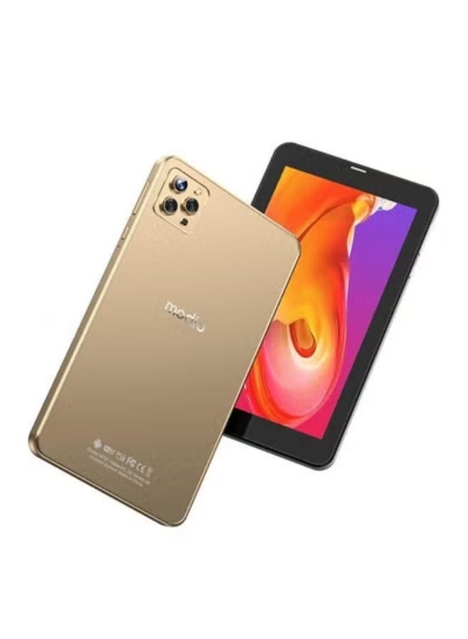 MODIO TAB M791 7-Inch Smart Tablet – 4GB RAM, 64GB Storage, 5G Connectivity, Dual Cameras, Lightweight Compact Android Tablet, International Version – Portable & Travel-Friendly – Gold - Image 2