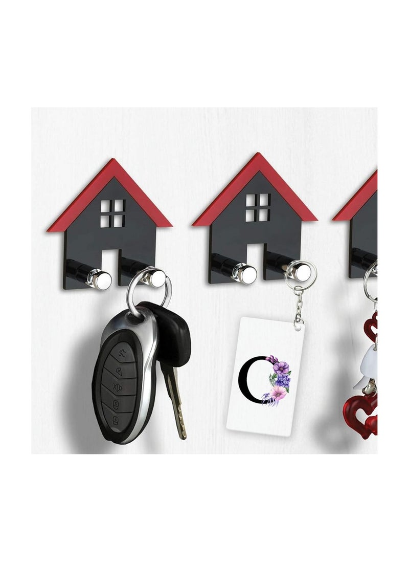 PRINTSHOP4ME Acrylic Alphabet A-Z Initial Letter Keychain for Women Bag Charms Purse Charms For Handbags Pendant Key Ring for Purse Handbags Women Girl Key Ring for Backpack  - Image 3