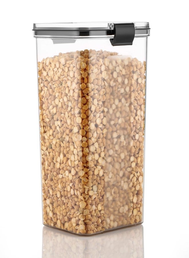 DNkitch Airtight Food Storage Container 1700 ML BPA Free Lock Container for Kitchen & Pantry Leakproof, Stackable Plastic Canister for Rice, Dal, Pulses & Snacks (Pack of 6) - Image 2