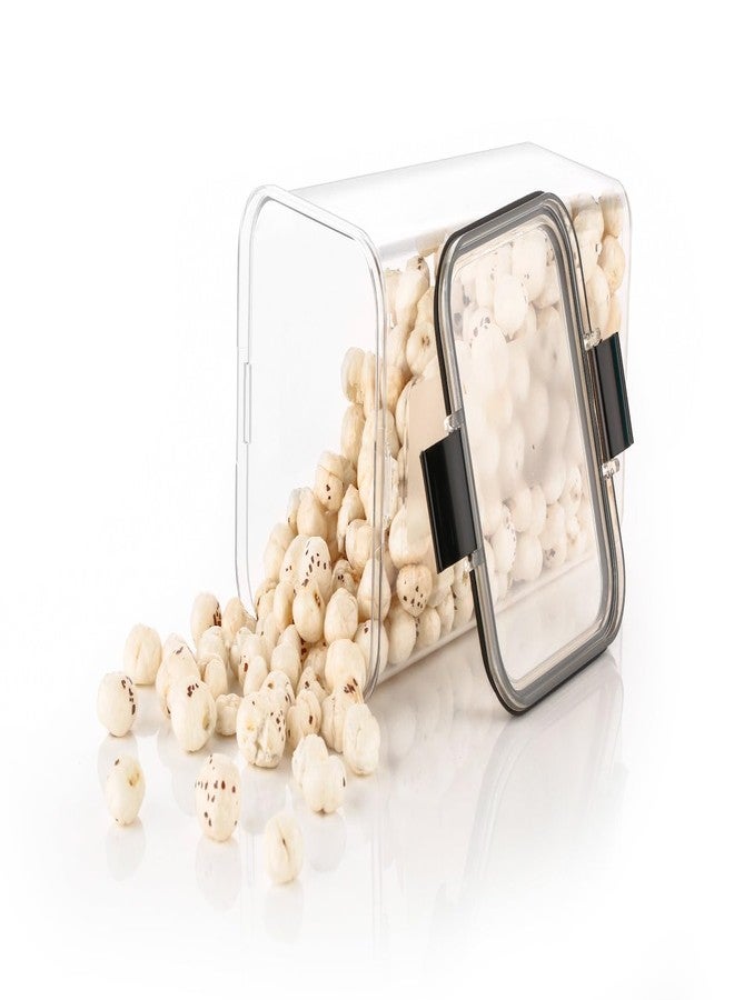 DNkitch Airtight Food Storage Container 1700 ML BPA Free Lock Container for Kitchen & Pantry Leakproof, Stackable Plastic Canister for Rice, Dal, Pulses & Snacks (Pack of 6) - Image 5
