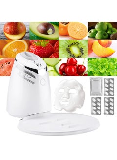 DeMoce Face Mask Maker Facial Mask Machine with 32 Counts Collagen Pills Make Your Own Face Mask Kit Home Automatic DIY Face Mask Maker Machine, Face Mask Maker Kit, Facial Cream Maker Gifts for Women 