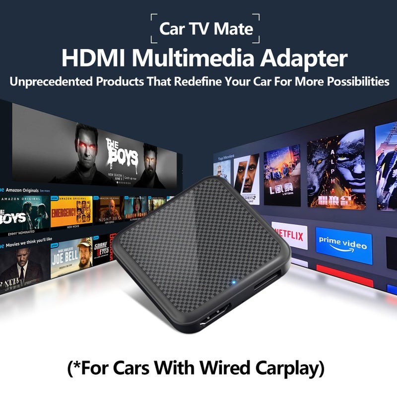 AUSATOYN Wireless Carplay Adapter, Android Auto Adapter 2025 Carplay, Plug and Play, Convert Wired to Wireless Supports Car Original Control, Mini Car Play Box for Cars - Image 3