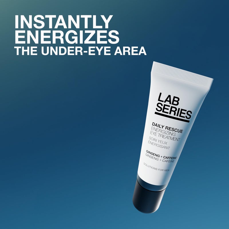 Lab Series علاج العين المنعش اليومي للرجال من لاب سيريز - كريم مرطب تحت العين مع الجينسنغ والكافيين - ينشط ويرطب - العناية بالبشرة للرجال، 0.5 أونصة سائلة - Image 2