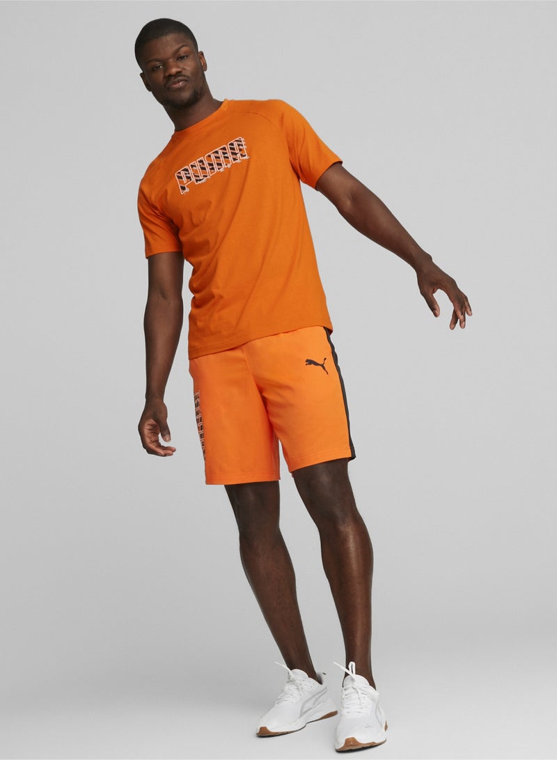 PUMA DYNA-MIX Mens Graphic Crew Neck Shortsleeve T-shirt - Image 4