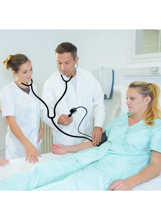 إيفر ريدي فيرست آيد سماعة طبية تعليمية فاخرة ثنائية الرأس من Ever Ready First Aid للتدريب الطبي وطلاب التمريض والمعلمين - لون أسود  - Image 3